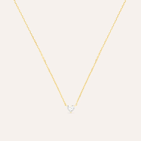 Collana Punto Luce Claire Oro Giallo Cubic Zirconia - Collane Punto Luce Donna | Stroili