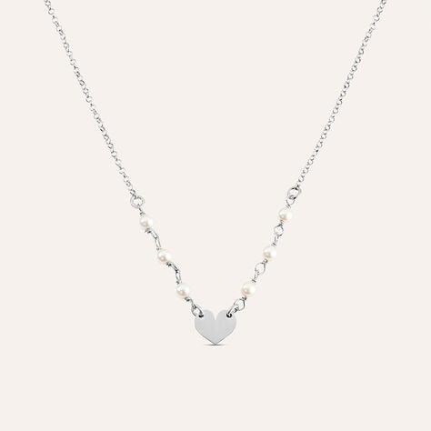 Collana Silver Pearls Argento Rodiato Perla sintentica - Collane Donna | Stroili