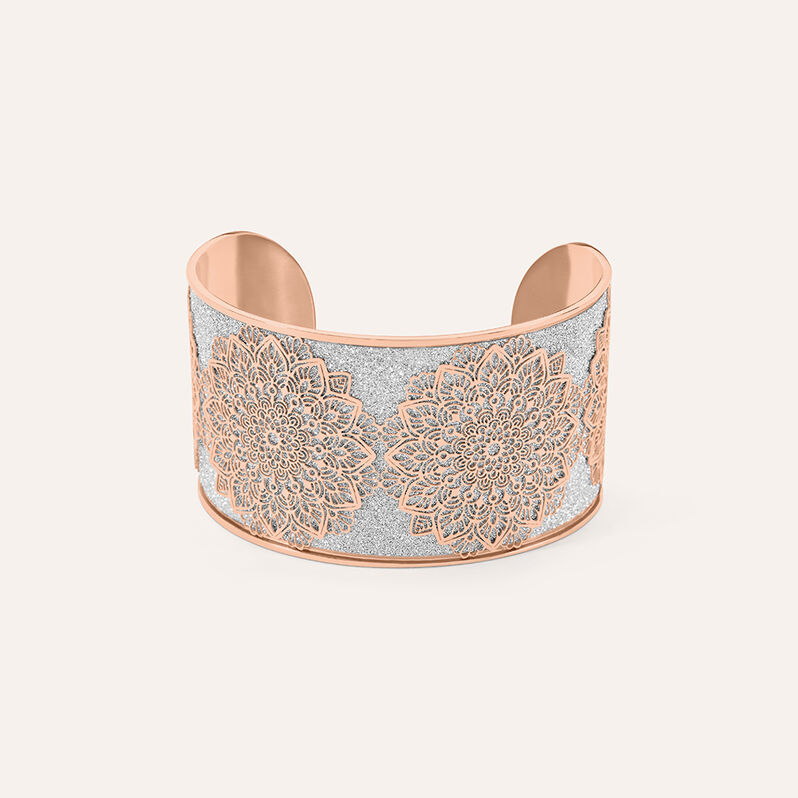 Bangle Aura Acciaio Rosa - Bracciali Rigidi Donna | Stroili