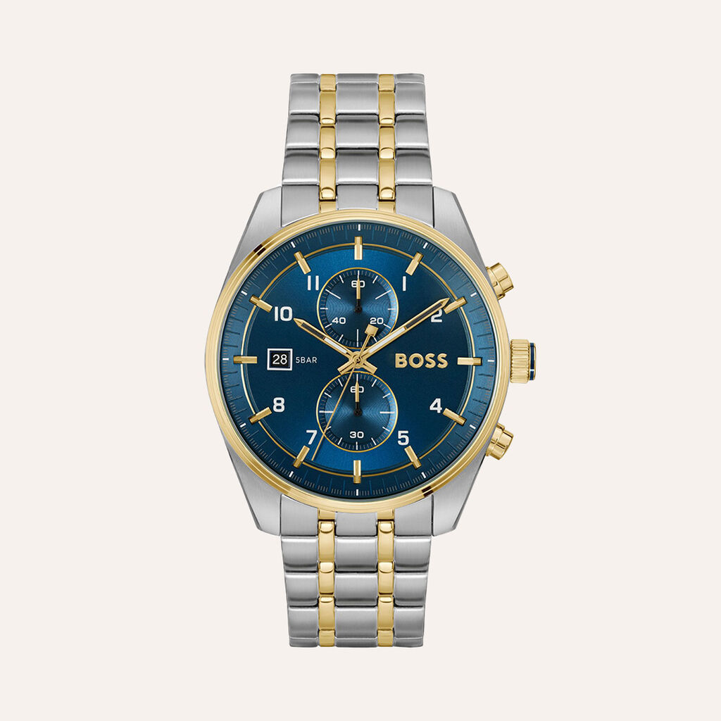 Orologio Al Quarzo Hugo Boss Skytraveller 1514247
