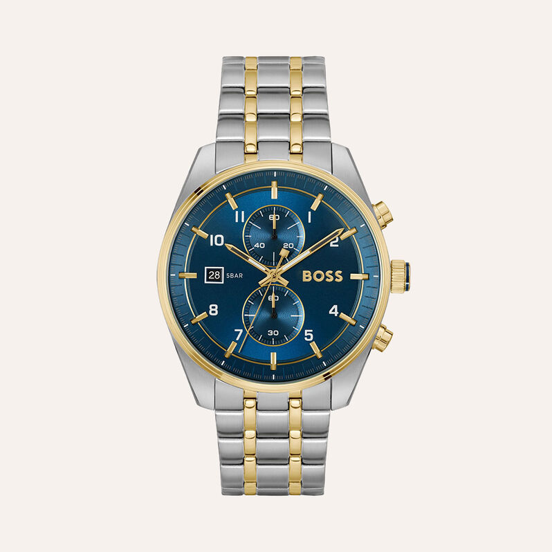 Orologio Al Quarzo Hugo Boss Skytraveller 1514247 - Orologi con Datario Uomo | Stroili