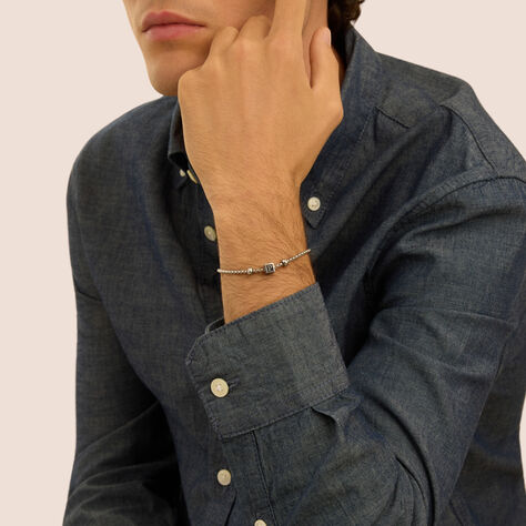Bead Essential Code Acciaio - Beads Uomo | Stroili