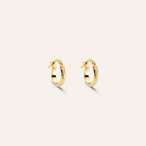 Orecchini A Cerchio Toujours Oro Giallo - Orecchini a Cerchio Donna | Stroili