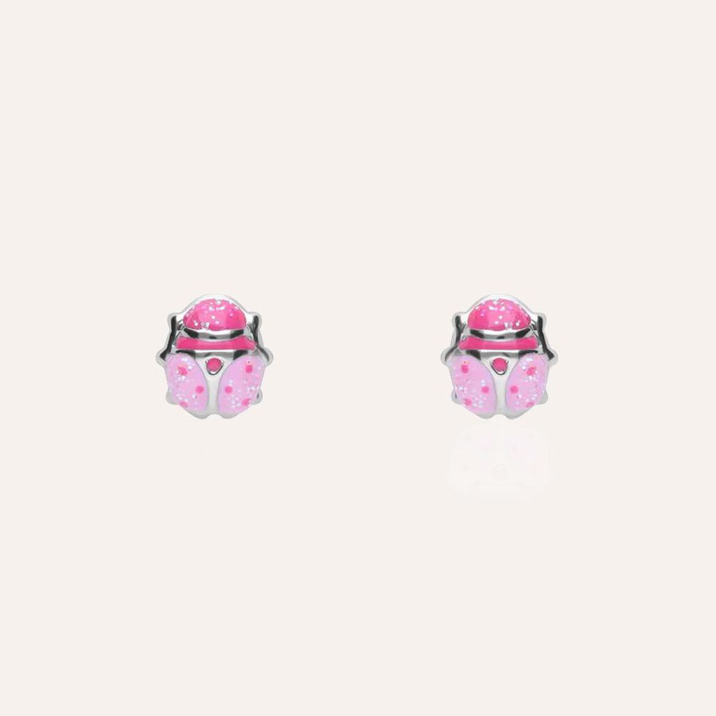 Orecchini Lobo Silver Baby Argento Rodiato