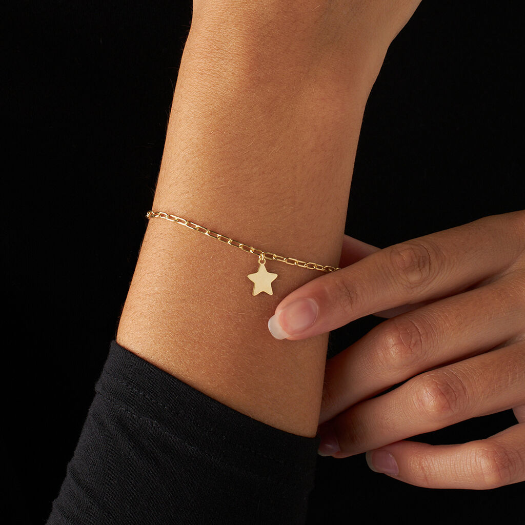 Bracciale Beverly Oro Giallo - Bracciali con Incisione Donna | Stroili