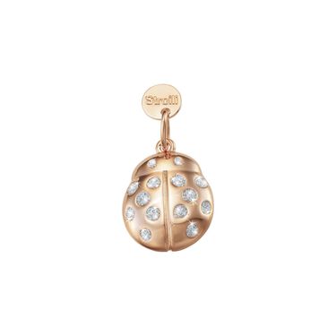 Pendente Love Beats Argento Rosa