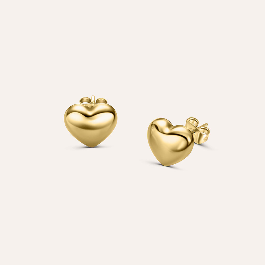 Orecchini Lobo Gold Essence Oro Giallo - Orecchini a Lobo Donna | Stroili