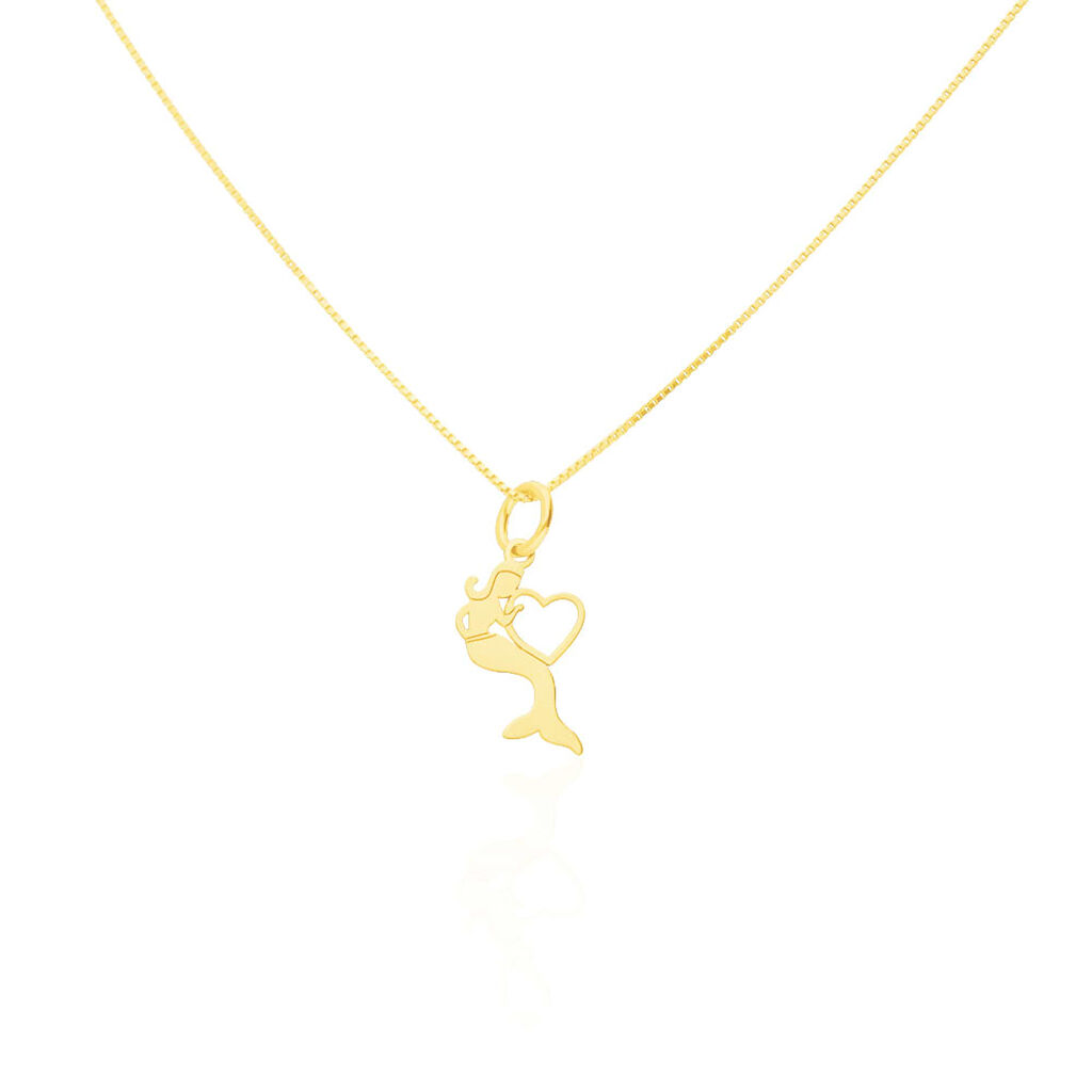 Ciondolo in oro giallo con simbolo sirenetta - Ciondoli Donna | Stroili