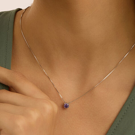 Collana Punto Luce Silver Rainbow Argento Rodiato Cubic Zirconia - Collane Punto Luce Donna | Stroili