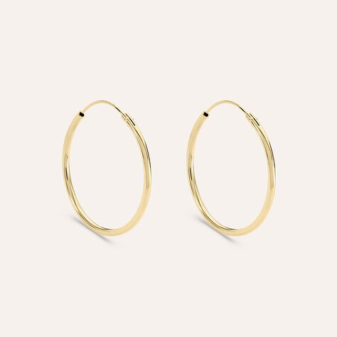 Orecchini A Cerchio Golden Dream Placcato Oro Giallo - Orecchini a Cerchio Donna | Stroili