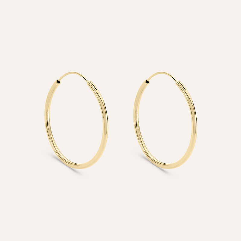 Orecchini A Cerchio Golden Dream Placcato Oro Giallo - Orecchini a Cerchio Donna | Stroili