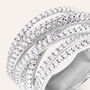 Anello Fascia Silver Elegance Argento Rodiato Cubic Zirconia