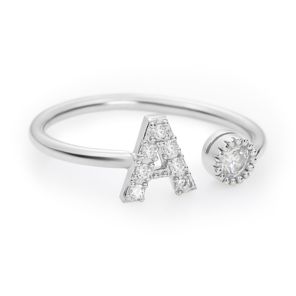 Anello Fantasia Silver Moments Argento Rodiato Cubic Zirconia - Anelli con Pietre Donna | Stroili