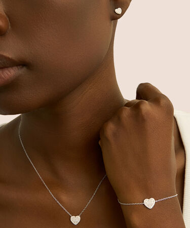 Collana Silver Moments Argento Rodiato Cubic Zirconia