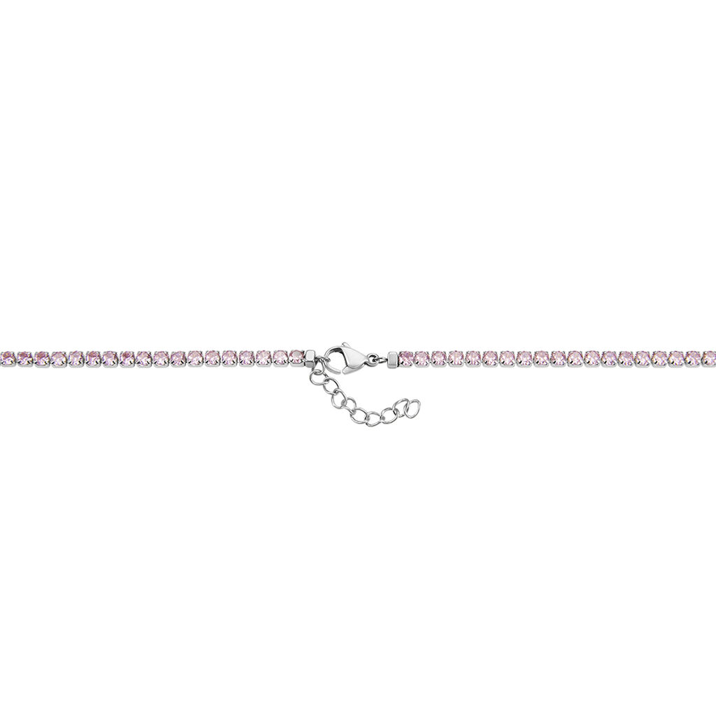 Collana Tennis Lady Chic Acciaio Cristallo - Collane Tennis Donna | Stroili