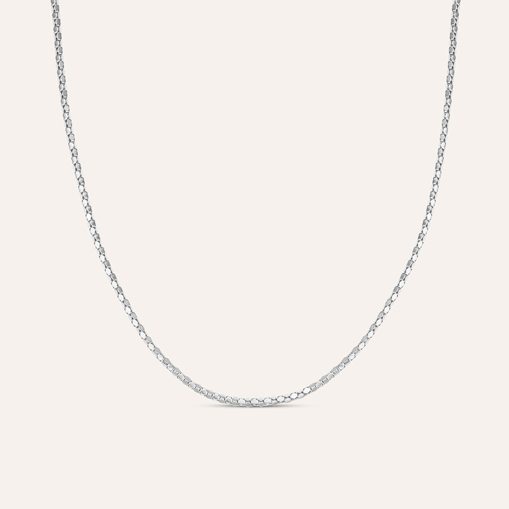 Catena Silver Collection Argento Rodiato - Collane Catena Donna | Stroili