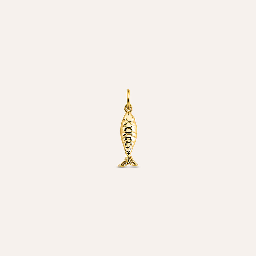Pendente Love Beats Argento Dorato Cubic Zirconia