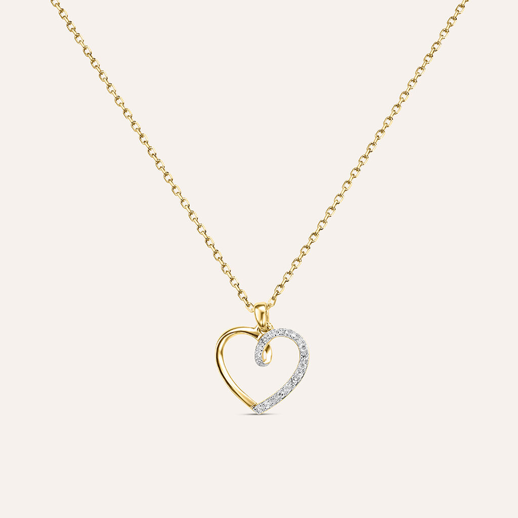 Collana Sophia Oro Giallo Diamante