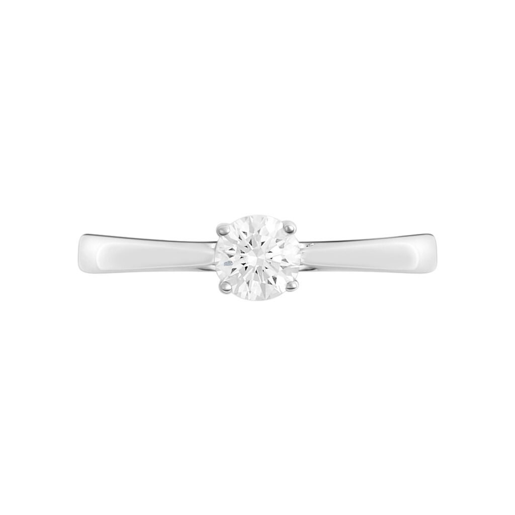 Anello Solitario Diamade Oro Bianco Diamante Lab-Grown - Anelli con Pietre Donna | Stroili