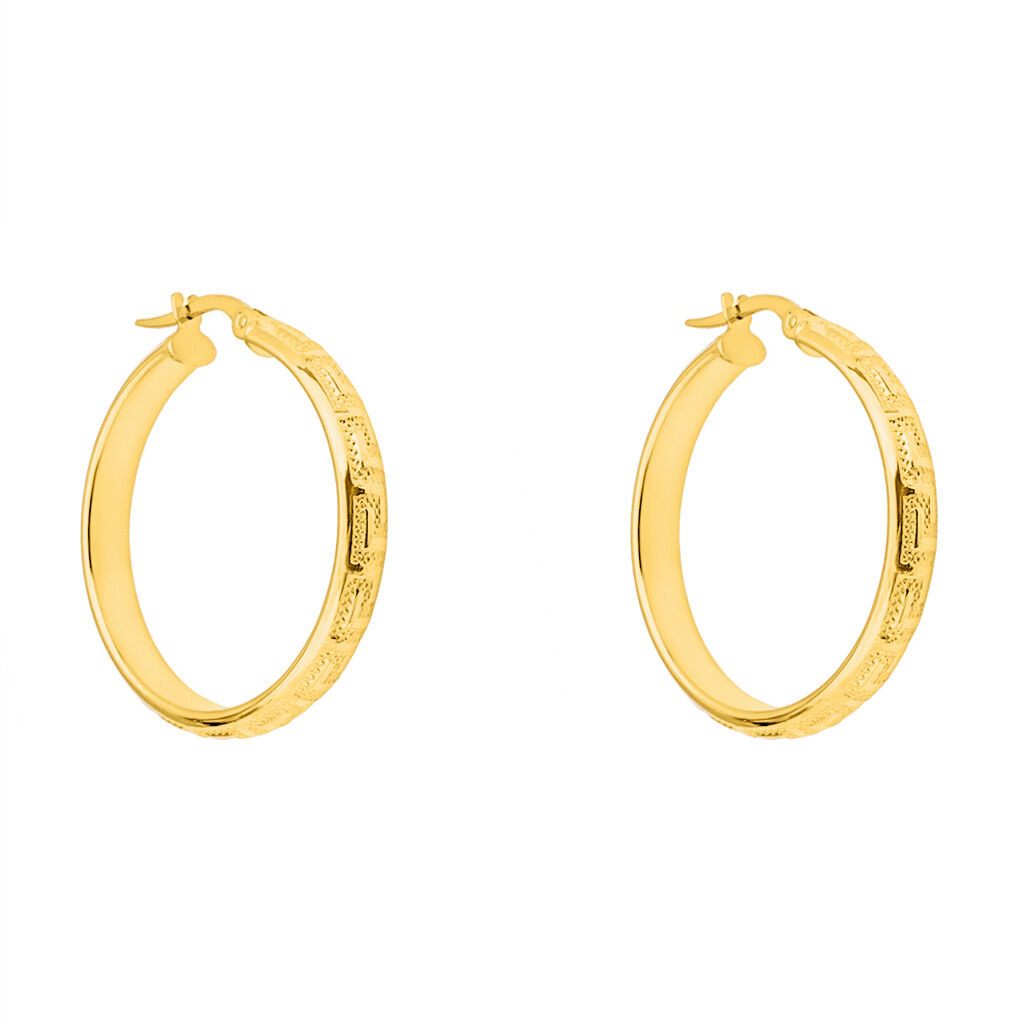 Orecchini A Cerchio Toujours Oro Giallo - Orecchini a Cerchio Donna | Stroili