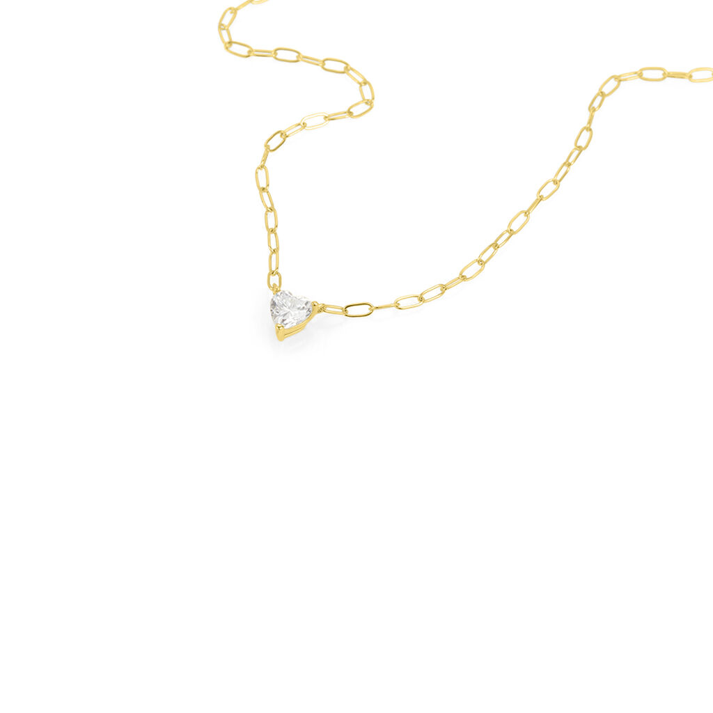 Collana Punto Luce Claire Oro Giallo Cubic Zirconia - Collane Punto Luce Donna | Stroili