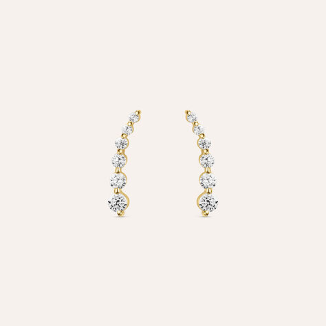 Orecchini Pendenti Claire Oro Giallo Cubic Zirconia - Orecchini Pendenti Donna | Stroili