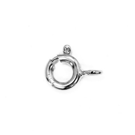 Anello a Molla Large Oro Bianco - Gioielli Unisex | Stroili