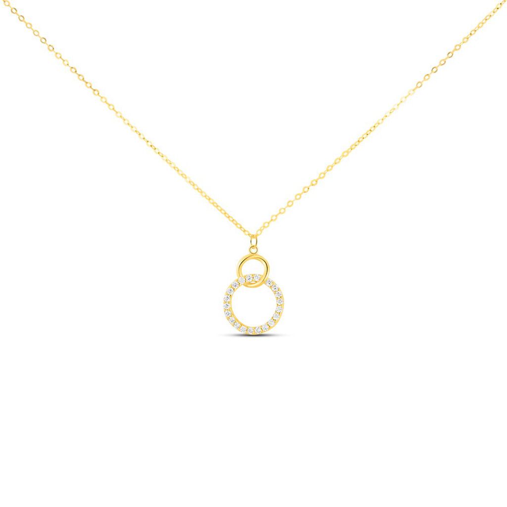Collana Claire Oro Giallo Cubic Zirconia