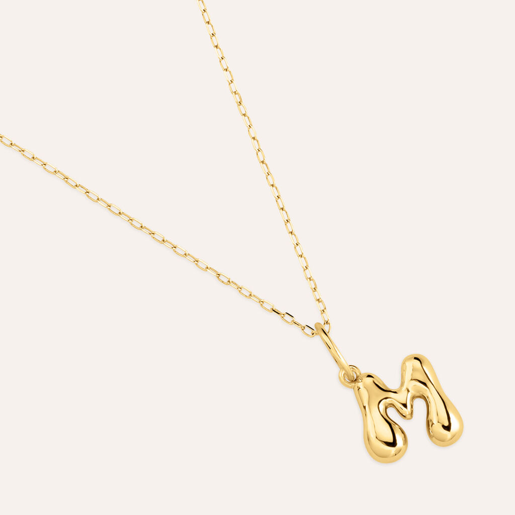 Pendente Love Beats Argento Dorato