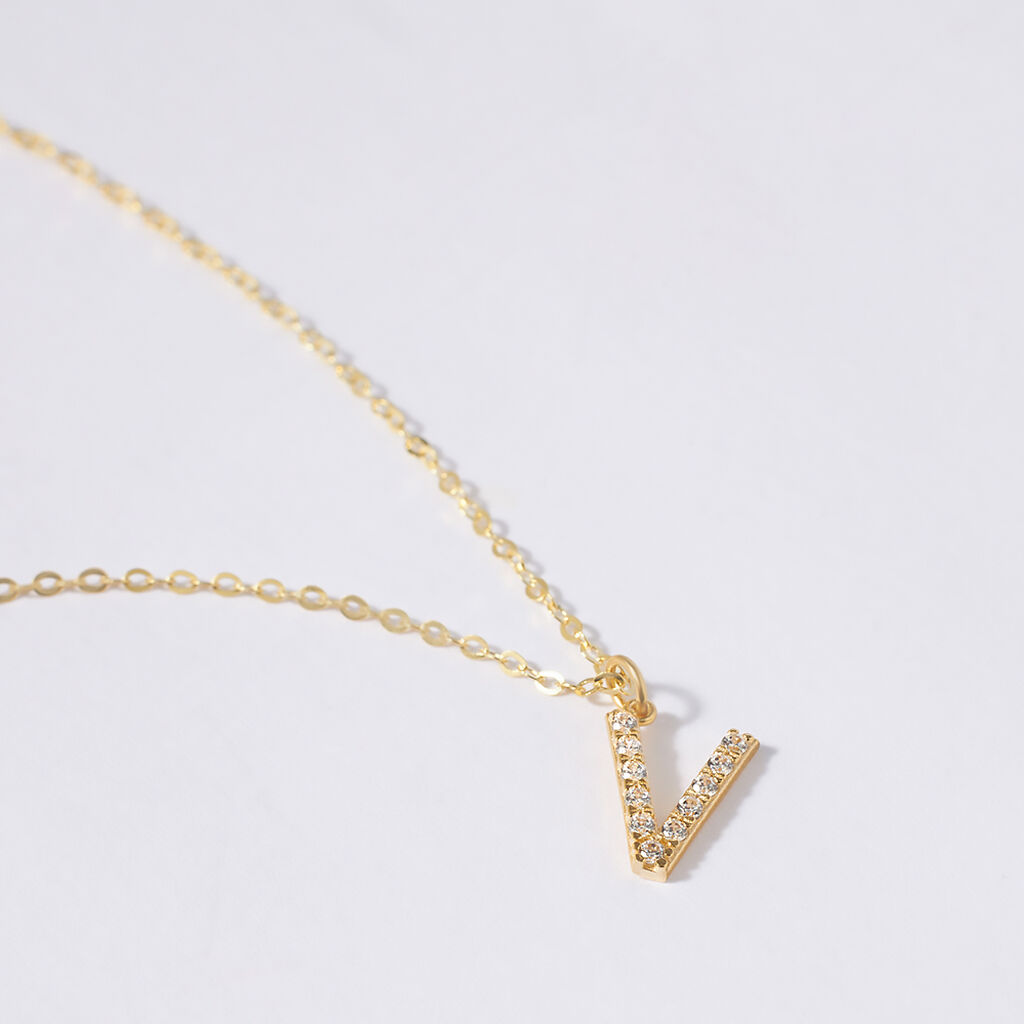 Collana Claire Oro Giallo Cubic Zirconia - Collane Donna | Stroili