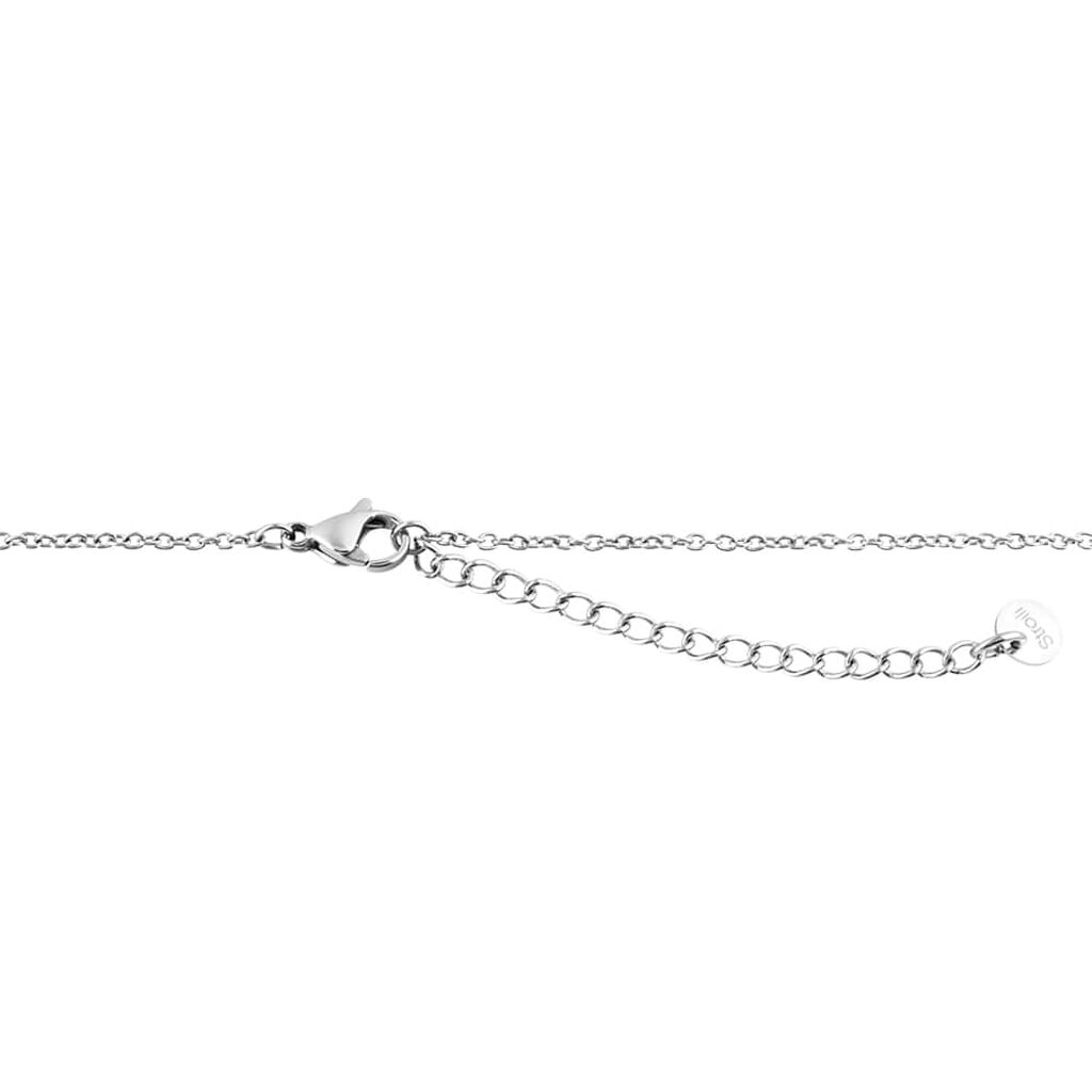 Collana Lady Message Acciaio Cristallo - Collane Donna | Stroili