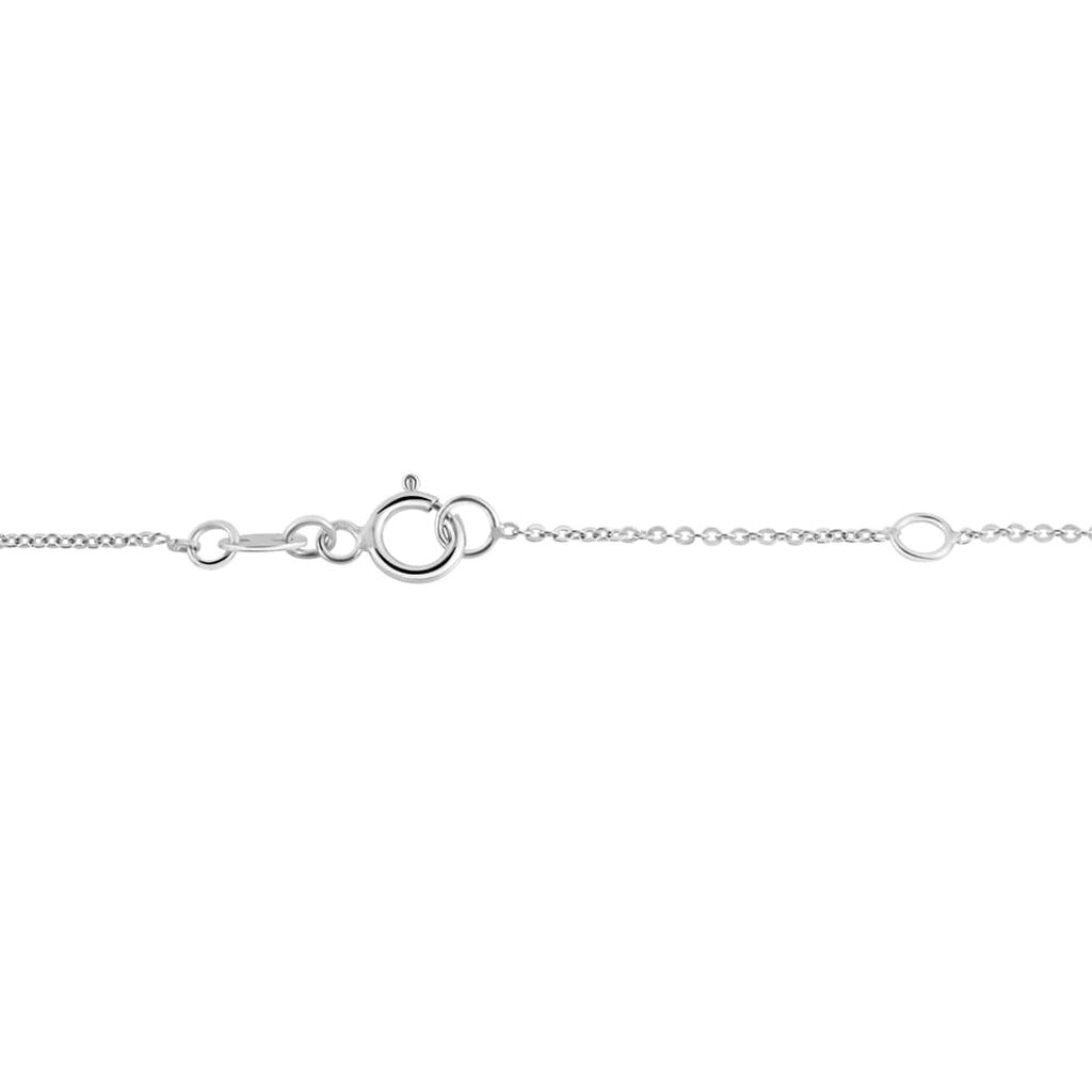 Collana Claire Oro Bianco Cubic Zirconia - Collane Donna | Stroili