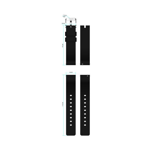 Cinturino Stroili Cinturino Silicone Nero - Cinturini per Orologi Unisex | Stroili