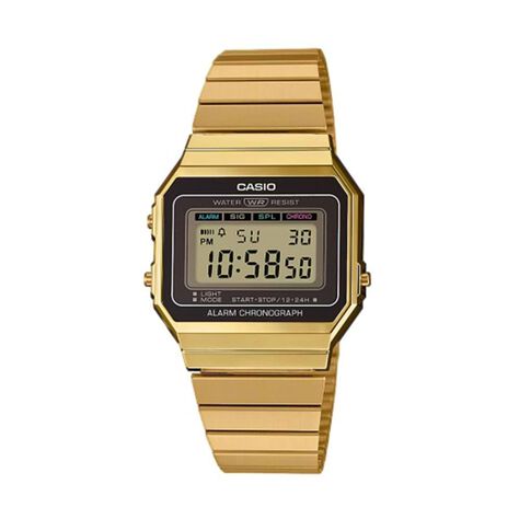 Orologio Digitale Unisex Casio Vintage Collection quadrante grigio A700WEG-9AEF - Orologi per Prima Comunione Unisex | Stroili