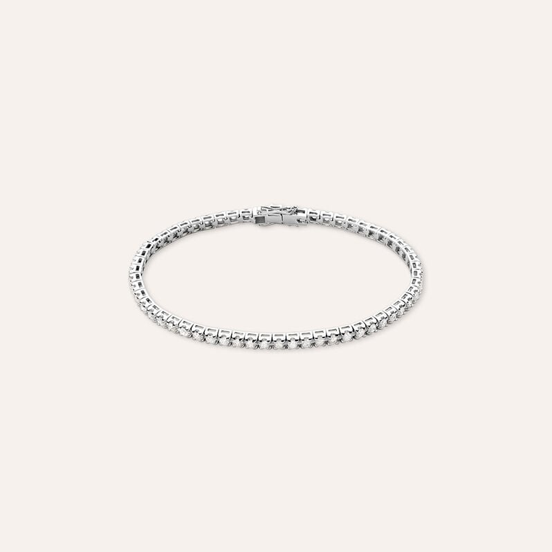 Bracciale Tennis Firmamenti Oro Bianco Diamante - Bracciali Tennis Donna | Stroili