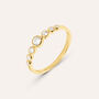 Anello Riviere Claire Oro Giallo Cubic Zirconia
