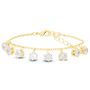 Bracciale Multi Punto Luce Romantic Shine Metallo Dorato Cristallo