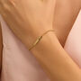 Bracciale Con Targhetta Holy Oro Giallo