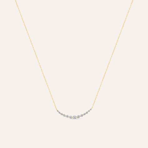 Collana Claire Oro Giallo Cubic Zirconia - Collane Donna | Stroili