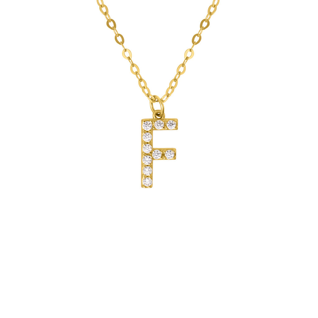 Collana Claire Oro Giallo Cubic Zirconia