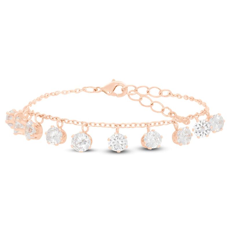 Bracciale Multi Punto Luce Romantic Shine Metallo Rosa Cristallo - Bracciali Donna | Stroili
