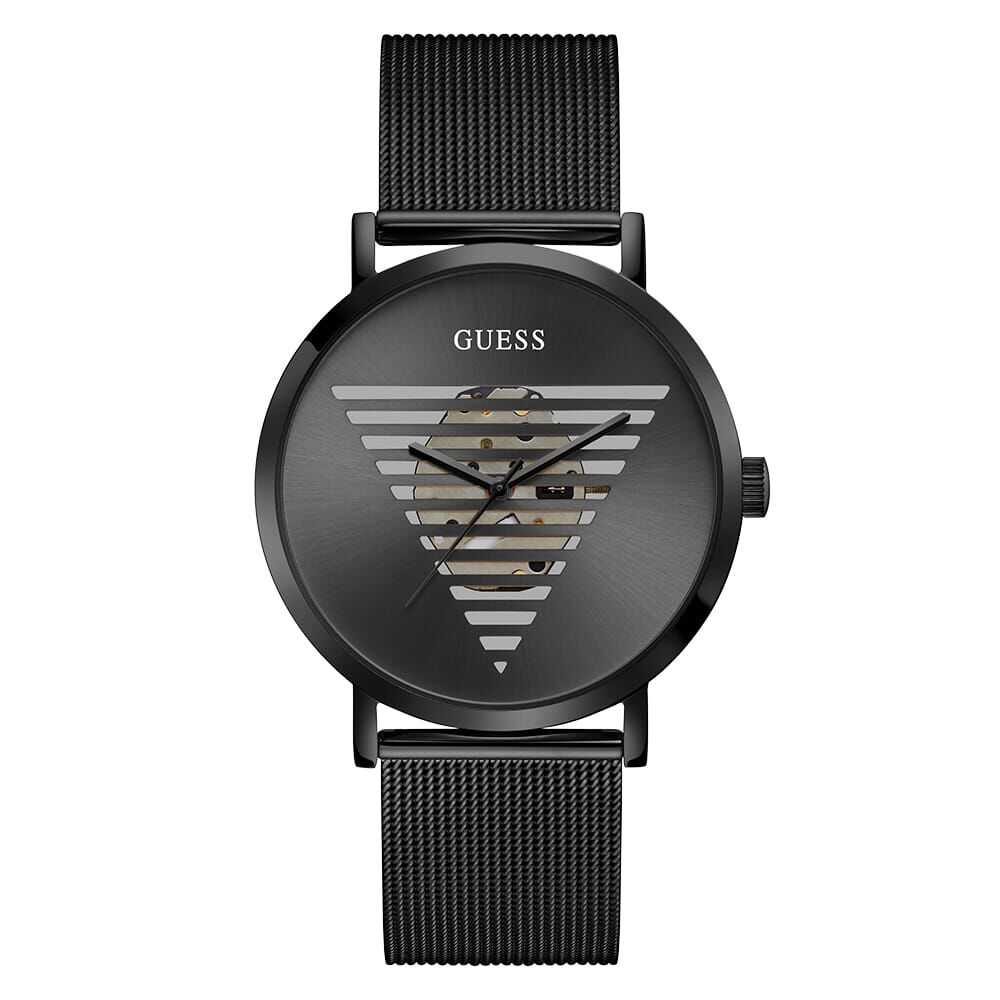 Orologio guess uomo nero top