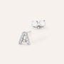 Mono Orecchino Lobo Silver Moments Argento Rodiato Cubic Zirconia