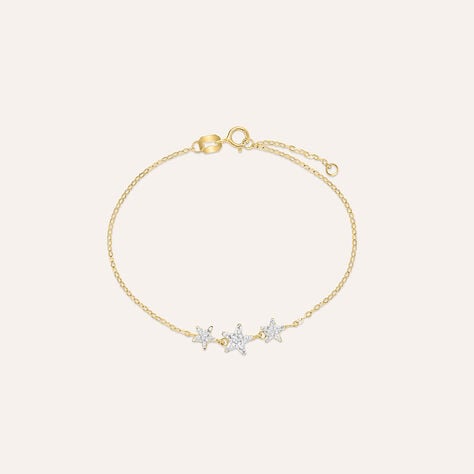 Bracciale Christelle Oro Giallo Cristallo - Bracciali Donna | Stroili