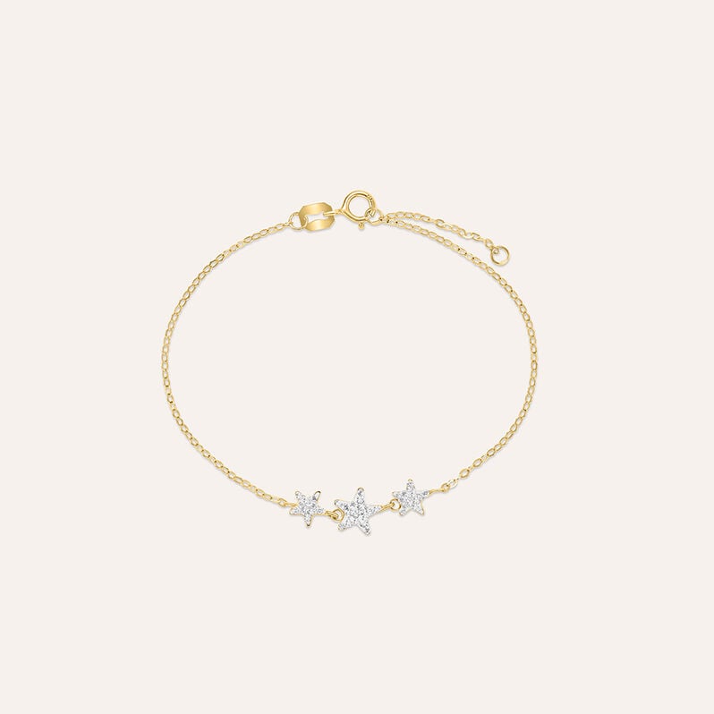 Bracciale Christelle Oro Giallo Cristallo - Bracciali Donna | Stroili