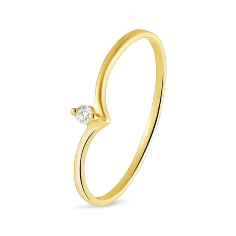 Anello Fantasia Sophia Oro Giallo Diamante - Anelli con Pietre Donna | Stroili