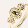 Anello Fantasia Golden Dream Placcato Oro Giallo Cubic Zirconia