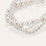 Collana Silver Pearls Argento Rodiato Perla sintentica