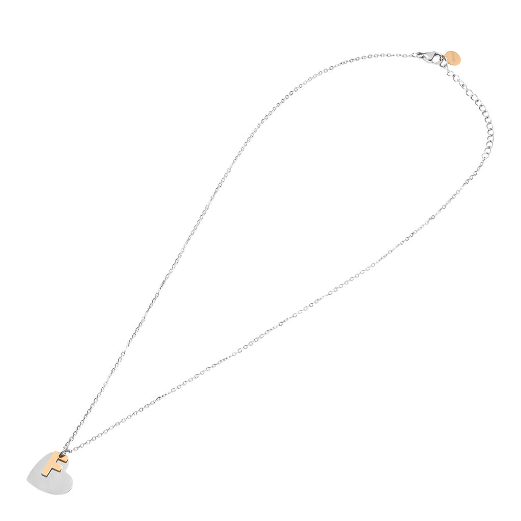 Collana Lady Chic Acciaio Bicolore Bianco / Rosa - Collane Donna | Stroili