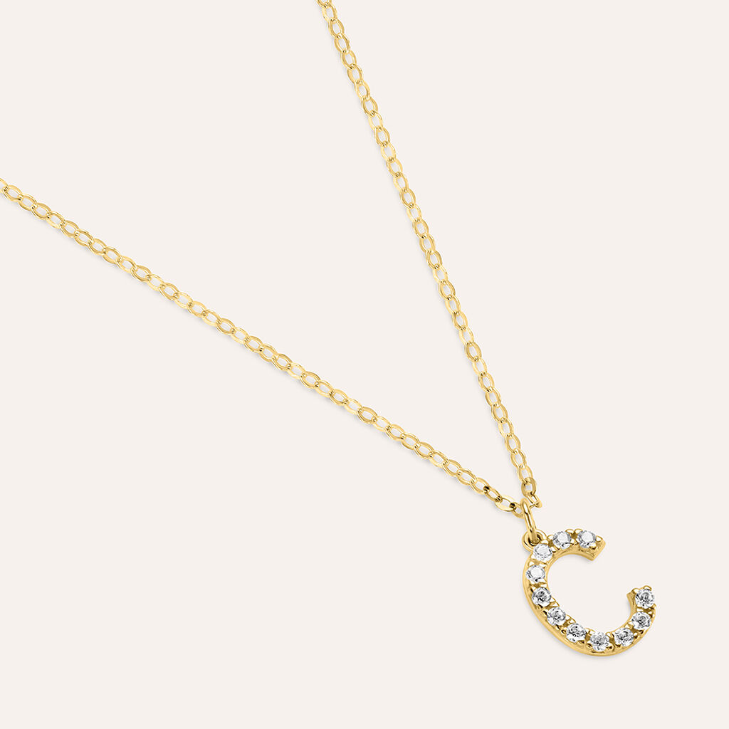 Collana Claire Oro Giallo Cubic Zirconia
